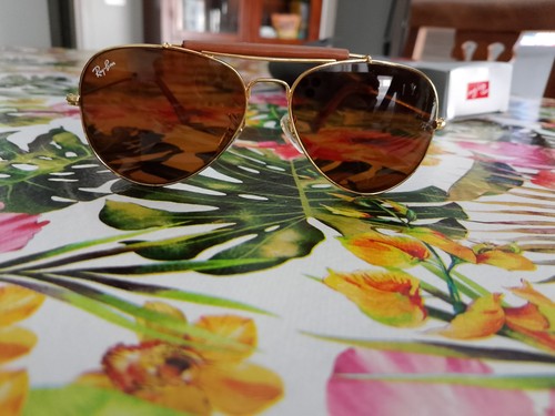 Ray ban aviator rb3025 oro - ray-ban,